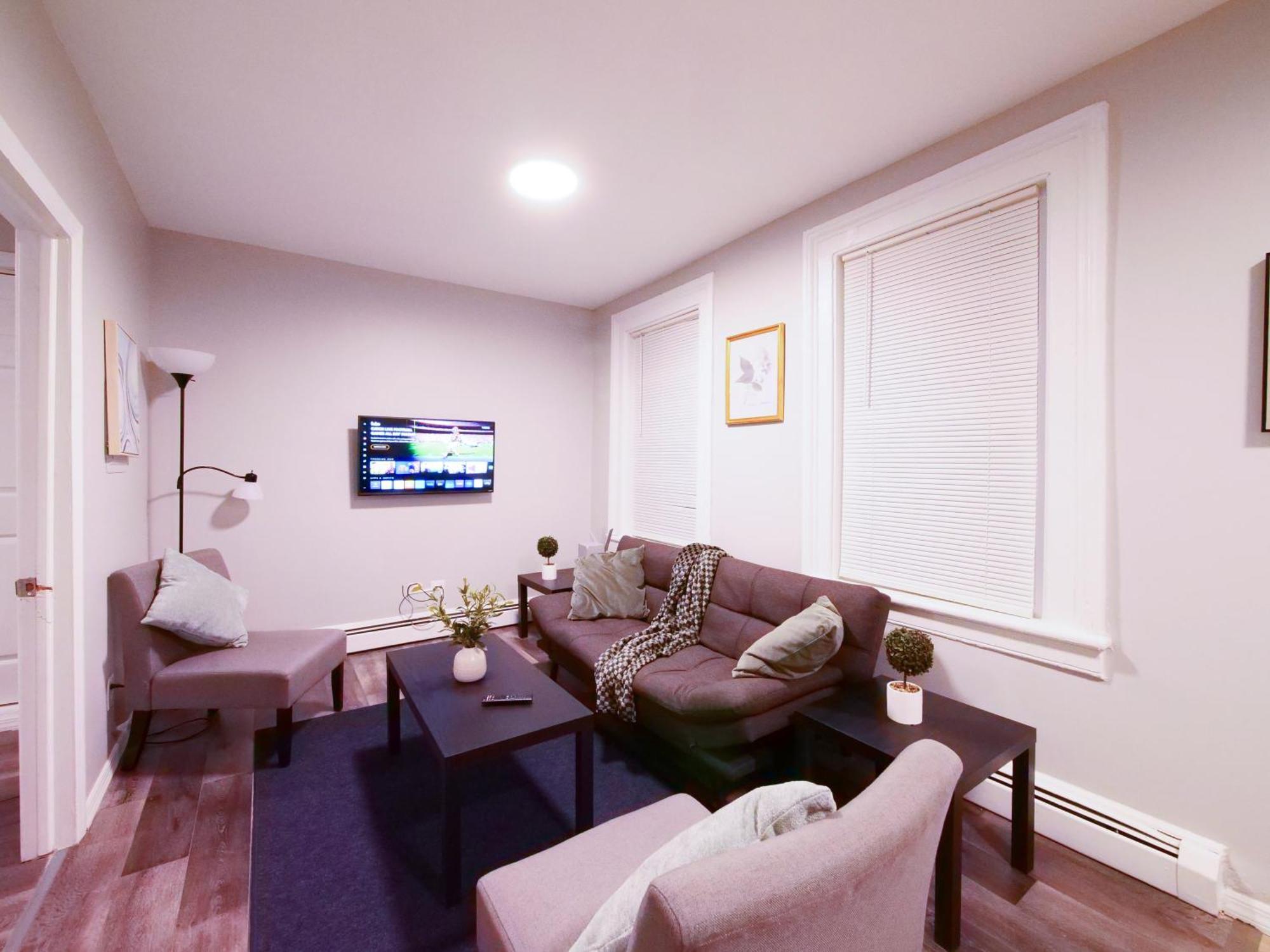 Modern Comfort-2br Haven Mins To Nyc Apartamento *